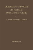 Ergebnisse und Probleme der Modernen Anorganischen Chemie (eBook, PDF)