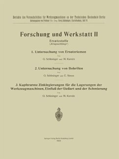 Forschung und Werkstatt II (eBook, PDF) - Kurrein, Max; Schlesinger, G.; Simon, E.