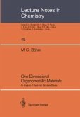 One-Dimensional Organometallic Materials (eBook, PDF)