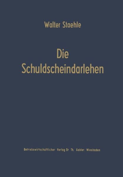 Die Schuldscheindarlehen (eBook, PDF) Die Schuldscheindarlehen (eBook, PDF)