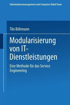 Cover Modularisierung von IT-Dienstleistungen (eBook, PDF)