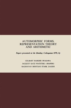 Automorphic Forms, Representation Theory and Arithmetic (eBook, PDF) - Gelbart, S.; Zagier, D.; Harder, G.; Iwasawa, K.; Jaquet, H.; Katz, N. M.; Piatetski-Shapiro, I.; Raghavan, S.; Shintani, T.; Stark, H. M.