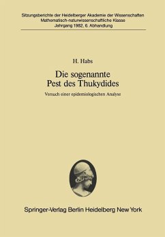 Cover Die sogenannte Pest des Thukydides (eBook, PDF)