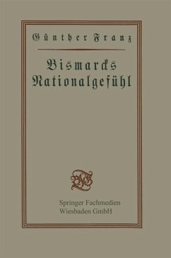 Cover Bismarcks Nationalgefühl (eBook, PDF)