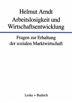 Cover Arbeitslosigkeit und Wirtschaftsentwicklung (eBook, PDF)