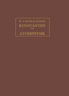 Konstanten der Atomphysik (eBook, PDF) - Roth, Walther A.; Regener, E.