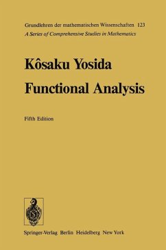 Functional Analysis (eBook, PDF) - Yosida, Kosaku