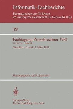 Fachtagung Prozeßrechner 1981 (eBook, PDF)