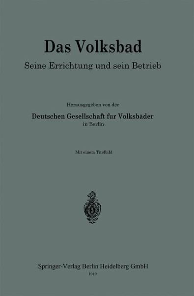 Das Volksbad (eBook, PDF)