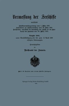 Cover Vermessung der Seeschiffe (eBook, PDF)