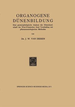 Organogene Dünenbildung (eBook, PDF) - Dieren, J. W. van
