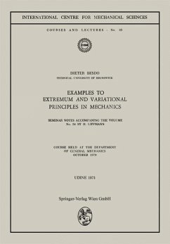 Examples to Extremum and Variational Principles in Mechanics (eBook, PDF) - Lippmann, Horst