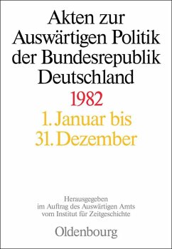 Cover Akten zur Auswärtigen Politik der Bundesrepublik Deutschland 1982 (eBook, PDF)