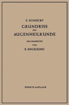 Cover F. Schiecks Grundriss der Augenheilkunde für Studierende (eBook, PDF)