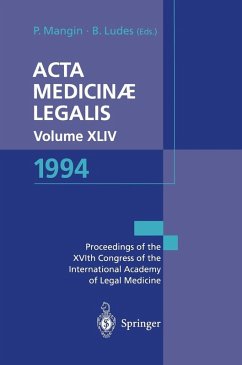 Cover Acta Medicinæ Legalis. Volume XLIV. 1994 (eBook, PDF)