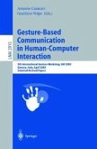 Gesture-Based Communication in Human-Computer Interaction (eBook, PDF)