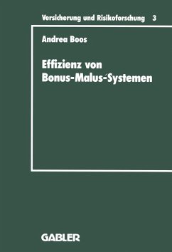 Effizienz von Bonus-Malus-Systemen (eBook, PDF) - Boos, Andrea