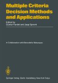 Multiple Criteria Decision Methods and Applications (eBook, PDF)