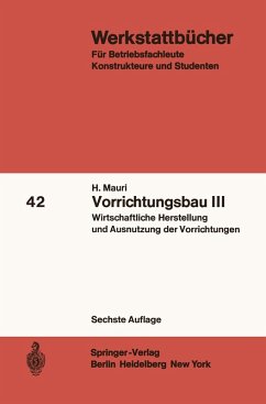 Vorrichtungsbau III (eBook, PDF) - Mauri, H.