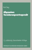 Allgemeines Versicherungsvertragsrecht (eBook, PDF)