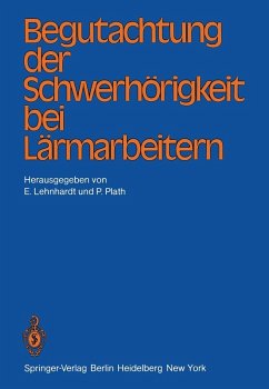 Cover Begutachtung der Schwerhörigkeit bei Lärmarbeitern (eBook, PDF)