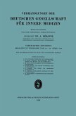 Verhandlungen der Deutschen Gesellschaft für Innere Medizin (eBook, PDF)