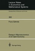 Essays in Macroeconomics of an Open Economy (eBook, PDF)