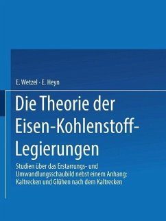 Die Theorie der Eisen-Kohlenstoff-Legierungen (eBook, PDF) - Heyn, E.; Wetzel, Erich