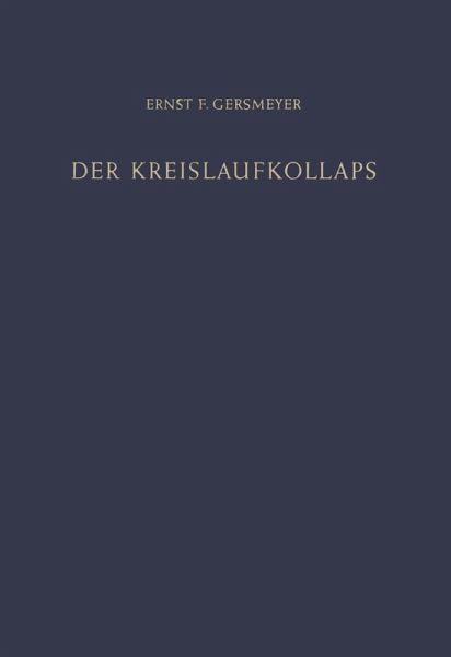 Der Kreislaufkollaps (eBook, PDF)