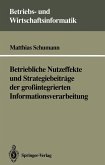 Betriebliche Nutzeffekte und Strategiebeiträge der großintegrierten Informationsverarbeitung (eBook, PDF)