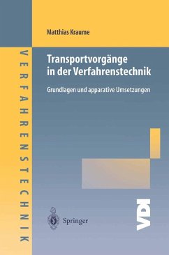Cover Transportvorgänge in der Verfahrenstechnik (eBook, PDF)