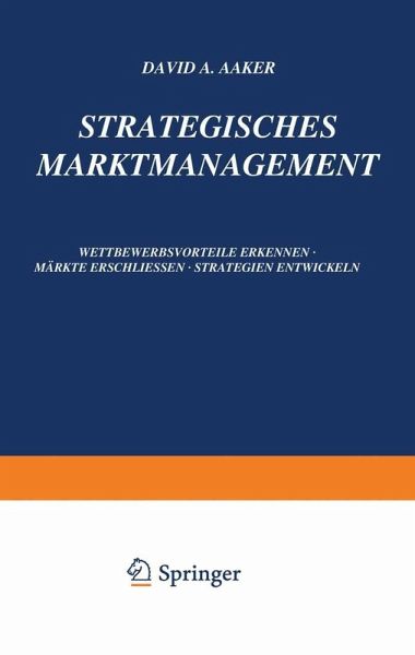 Strategisches Markt-Management (eBook, PDF)
