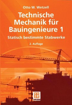 Technische Mechanik für Bauingenieure 1 (eBook, PDF) - Wetzell, Otto