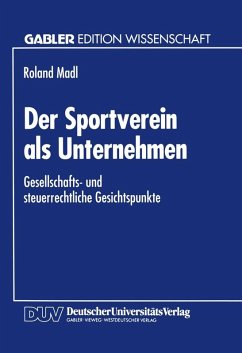 Cover Der Sportverein als Unternehmen (eBook, PDF)