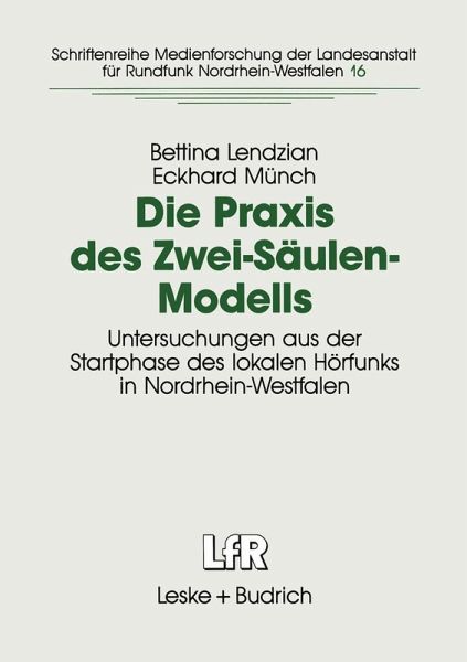 Die Praxis des Zwei-Säulen-Modells (eBook, PDF)