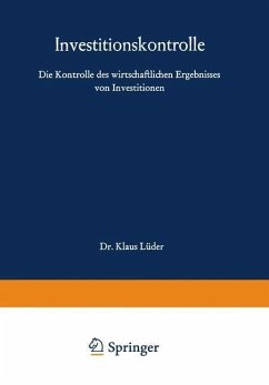 Investitionskontrolle (eBook, PDF) - Lüder, Klaus