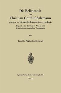 Cover Die Religiosität des Christian Gotthilf Salzmann (eBook, PDF)