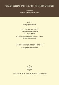 Klinische Bindegewebsprobleme und Kollagenstoffwechsel (eBook, PDF) - Struck, Hansjürgen