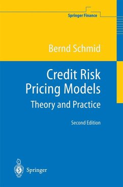 Credit Risk Pricing Models (eBook, PDF) - Schmid, Bernd