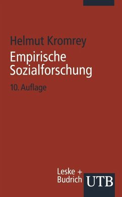 Empirische Sozialforschung (eBook, PDF) - Kromrey, Helmut