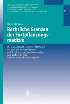 Cover Rechtliche Grenzen der Fortpflanzungsmedizin (eBook, PDF)