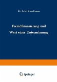 Fremdfinanzierung und Wert einer Unternehmung (eBook, PDF)