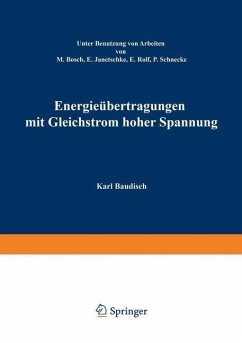 Cover Energieübertragung mit Gleichstrom hoher Spannung (eBook, PDF)