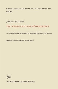 Die Wendung zum Führerstaat (eBook, PDF) - Fijalkowski, Jürgen