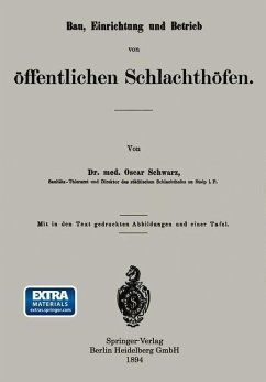 Cover Bau, Einrichtung und Betrieb von öffentlichen Schlachthöfen (eBook, PDF)