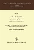 Beitrag zur Beurteilung des Zementsteingefüges in Abhängigkeit von der Mahlfeinheit dem Wasserzementwert und der Hydratationstemperatur (eBook, PDF)