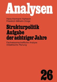 Cover Strukturpolitik Aufgabe der achtziger Jahre (eBook, PDF)