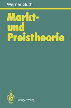 Markt- und Preistheorie (eBook, PDF) - Güth, Werner