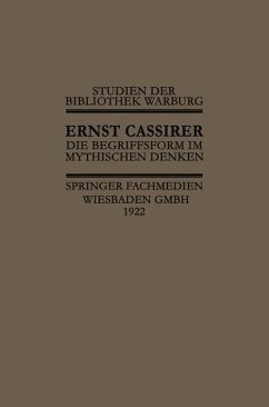 Die Begriffsform im Mythischen Denken (eBook, PDF) - Cassirer, I.