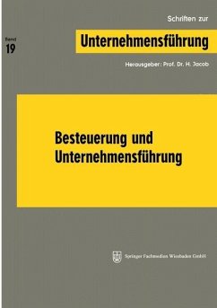 Cover Besteuerung und Unternehmensführung (eBook, PDF)